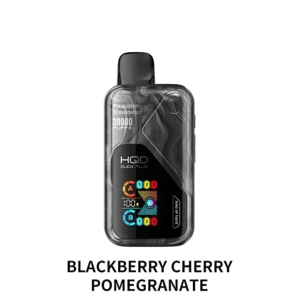 HQD Click Plus 30000 – Blackberry Cherry Pomegranate - Ozvapeone (F3DADC)