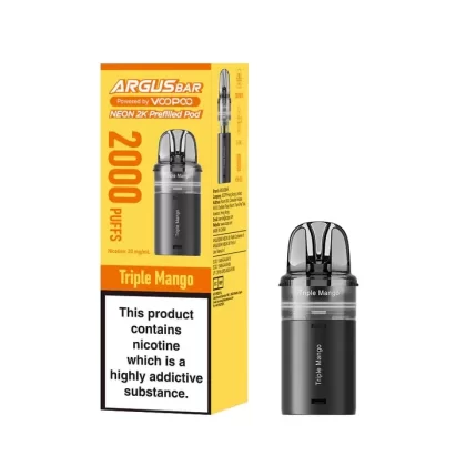 VooPoo Argus Bar Neon 2K Prefilled Pods