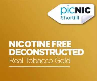 Real Tobacco Gold Nicotine Free Shortfill Bundle