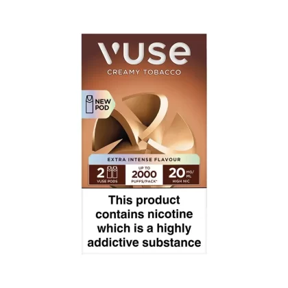 Vuse Extra Intense Creamy Tobacco Pods (2 Pack) - Strength#20mg>10mg (6CAF0D)