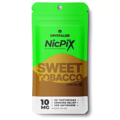 Sweet Tobacco Nicotine Toothpicks by NicPix - 10 mg/stick (6118EC)