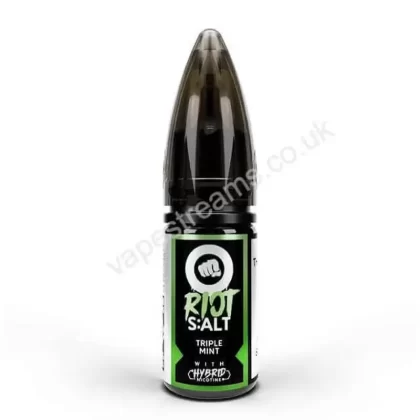 Triple Mint Hybrid Nicotine Salt E-Liquid by Riot S:alt - Vapestreams Co