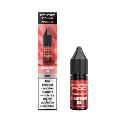 Strawberry Ice Nic Salt E-Liquid by Pyne Pod - 20 mg - High Strength