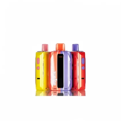 Adjust MyFlavor 40K Disposable 20mL 6-Level Flavor Vape - Midnight Ice Chill, Mixed Mint; Black Razz Baja, Blue Razz Ice