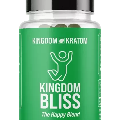Kingdom Kratom Bliss Green Blend Capsules
