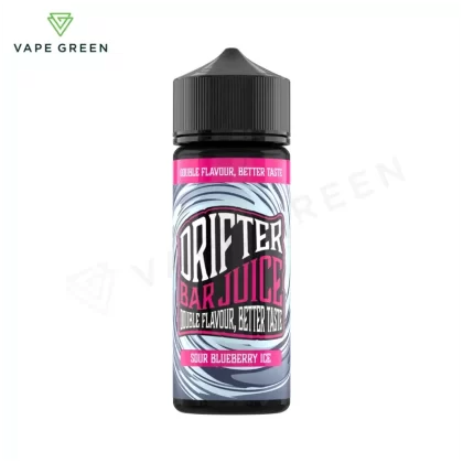 Sour Blueberry Ice Shortfill E-Liquid by Drifter Bar Juice 100ml - Eliquidsupply
