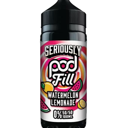 Watermelon Lemonade Pod Fill E Liquid 100ml – 50VG - Vapestorm Co