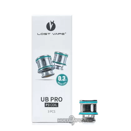 Lost Vape UB Pro Coils - P3 0.3 ohm (60–70W), P1 0.15 ohm (70–90W)
