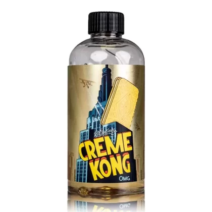 Custard Cream By Creme Kong 200ml Shortfill - Vape Store