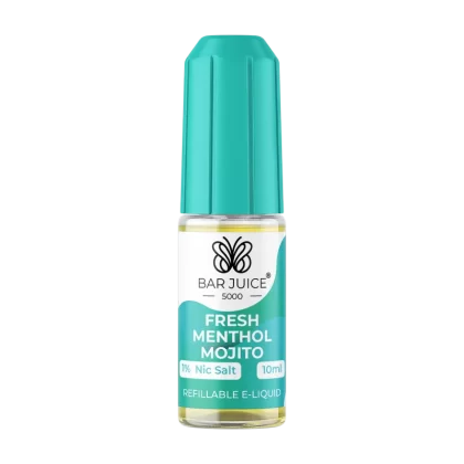 Fresh Menthol Mojito Nic Salt by Bar Juice 5000 - 10mg - Vape Product (AD1187)