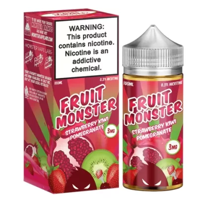 Strawberry Kiwi Pomegranate by Fruit Monster 100ml - Vape Product, Vape Product