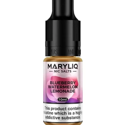 Lost Mary Maryliq Blueberry Watermelon Lemonade Nic Salt Vape Juice - Strength