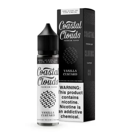 Coastal Clouds Vanilla Custard 60ml Vape Juice - Vape Product, Vape Product