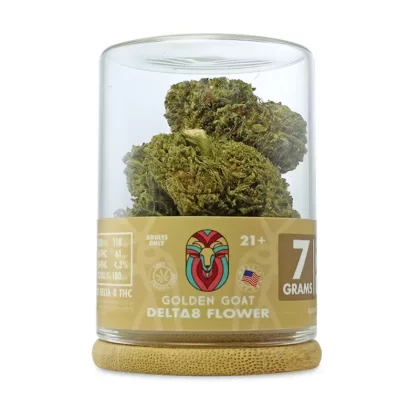 Golden Goat Delta 8 Flower – 7g - Strain#Diesel>Cookies>Gouda