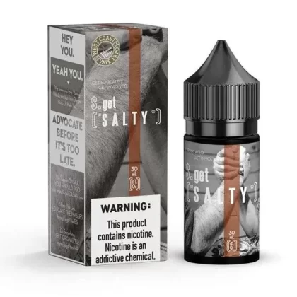 Bourbon Stained Nicotine Salt by Get Salty - Size#30ml~Nicotine#18MG>25MG>50MG