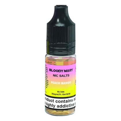 Bloody Mary Peach Mango Nic Salt Vape Juice