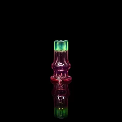 Two Toned Pivot Mouthpiece by Tokr Glass