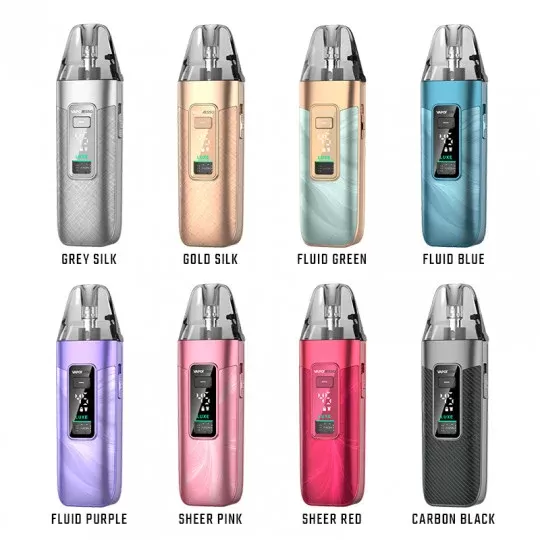 Vaporesso LUXE X3 45W Pod Kit - Carbon Black, Fluid Blue - Image 3