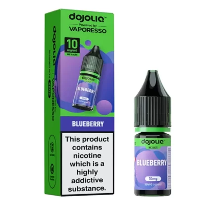 Blueberry Nic Salt E-Liquid by Dojoliq (10ml) - 20mg