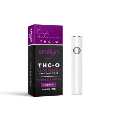 Smilyn Indica THC-O Vape Cartridges