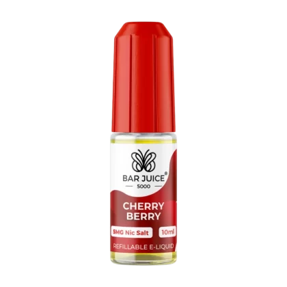 Cherry Berry Nic Salt by Bar Juice 5000 - 5mg - Vape Product