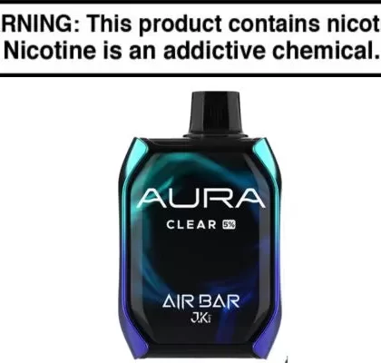 Air Bar Aura 25K Disposable Vape 25,000 Puffs - Blackberry Fab, Blue Mint
