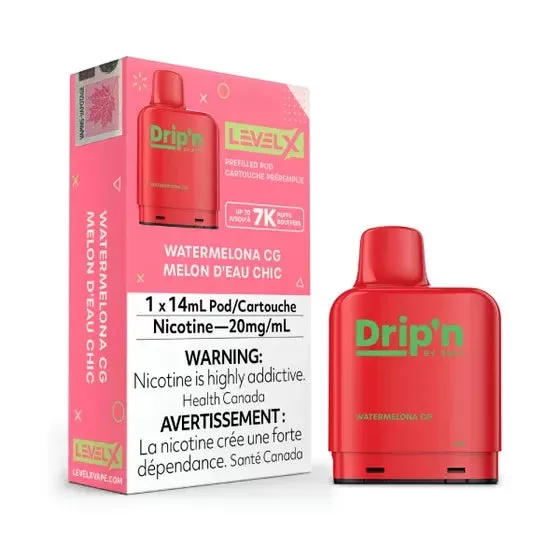 DRIP’N LEVEL X PODS – WATERMELONA CG
