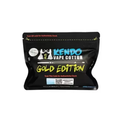 Kendo Vape Cotton – Gold Edition – Organic - Vape Store