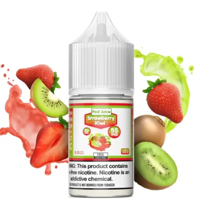 Strawberry Kiwi Freeze 30ml – Pod Juice Salt - Vape Product, Vape Product