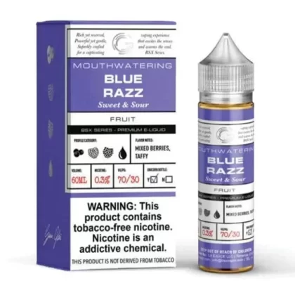 Blue Razz E-Liquid by BSX Vapor - Size#60ml~Nicotine#0MG>3MG>6MG