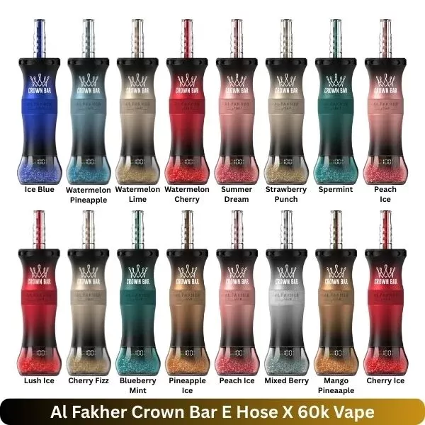Al Fakher Crown Bar E Hose X 60k Vape Disposable