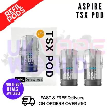Aspire Cyber X Replacement Pod ( TSX ) – £4.39