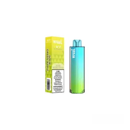 VFEEL V1 K6000 DISPOSABLE VAPE ( 20MG INTENSE ) - Peaches & Cream / 20MG BOLD