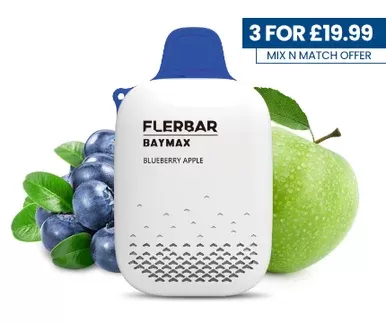 Flerbar Baymax Blueberry Apple 3500 Vape
