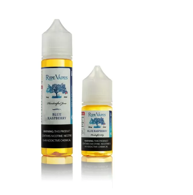 Blue Raspberry - 60ml E liquid by Ripe Vape - 3 mg / 60 ml - Image 2