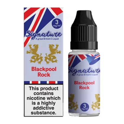 Blackpool Rock - Signature E Liquid 10ml - 12mg