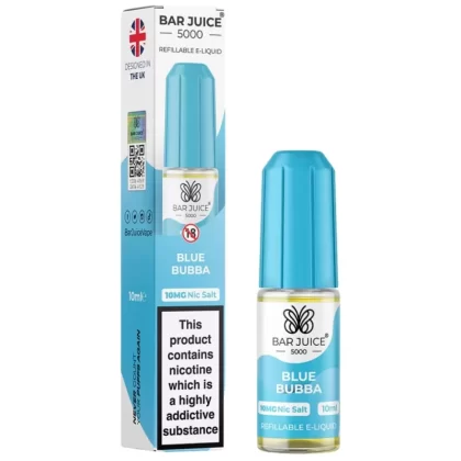 Blue Bubba Nic Salt E-Liquid by Bar Juice 5000 (10ml) - 20mg