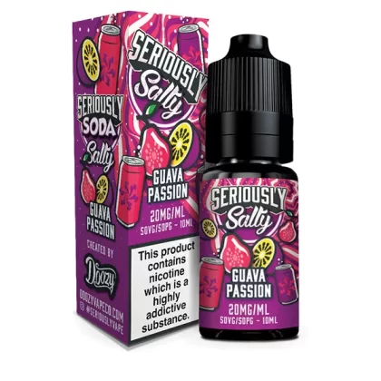Seriously Salty SODA Guava Passion Nic Salt E-Liquid - 20mg