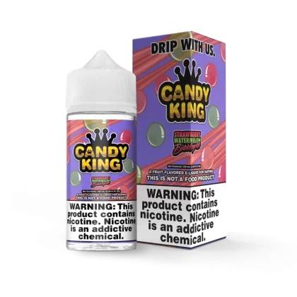 Candy King - Strawberry Watermelon Bubblegum - 100ML E-Liquid - 6MG