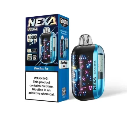 Blue Razz Ice – NEXA Ultra 50000 - Vape Store