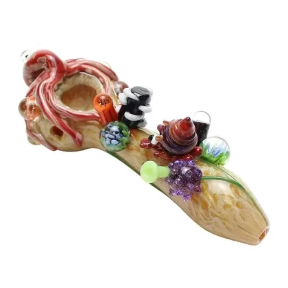 Empire Glassworks Small Kraken Spoon Pipe