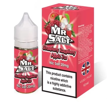 Mr Salt Strawberry Raspberry Apple Ice Nic Salt E-Liquid