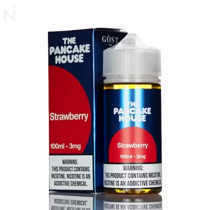 Pancake House E-Liquid - Strawberry - 100ml - 6mg