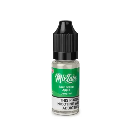 Sour Apple Ice 10ml By Mix Labs Nic Salt - Nicotine Strength#10mg (Salt)>20mg (Salt)>5mg (Salt) (EB54FD)