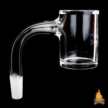 Campfire Quartz Banger – 30mm Flat Bottom 10mm 90deg - Vape Store