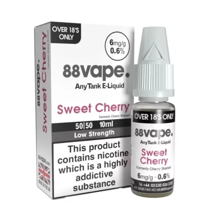Sweet Cherry (Cherry Sherbet) E-Liquid Anytank Series by 88vape (10ml) - 3mg