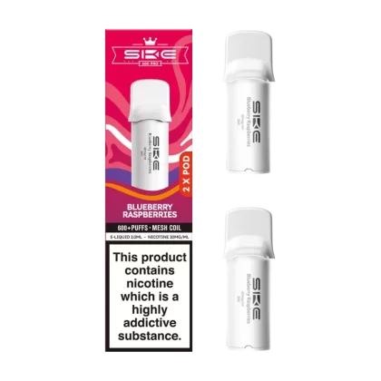Blueberry Raspberries SKE 600 Pro Pods - 20mg - Vape Product (1BBB80)