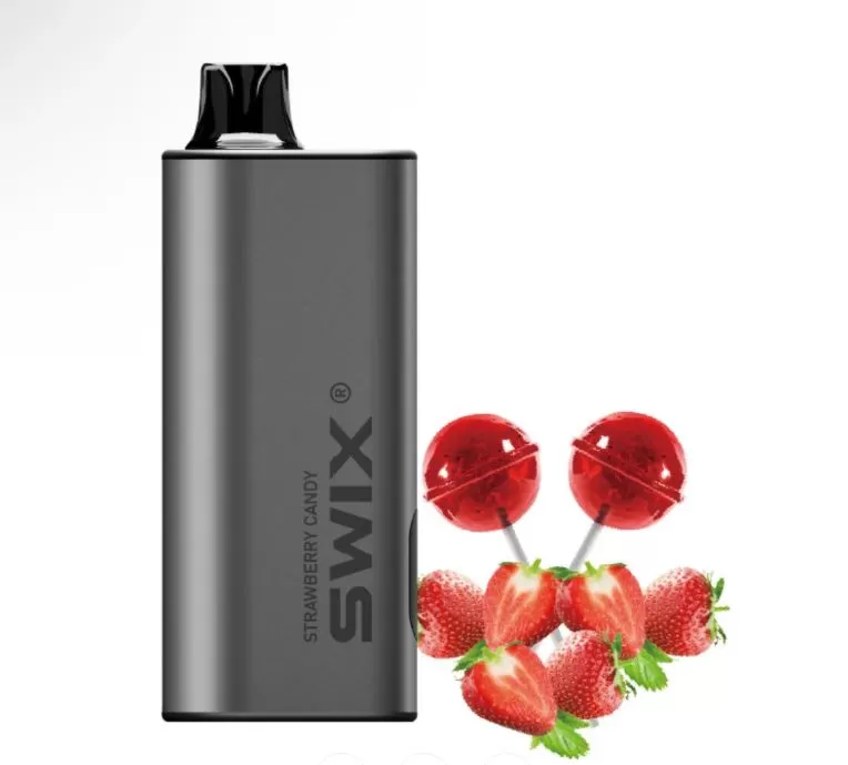Swix Mate Disposable Vape (9,000 Puffs) - Strawberry Candy / 20 mg - Image 3