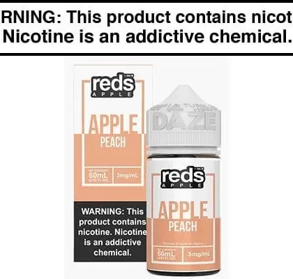 PEACH APPLE BY REDS E JUICE 100ML - Vapejuice