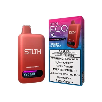 STLTH Eco XL Cherry Blast Ice Disposable Vape